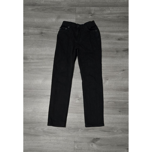 Levi's Other - Levi's 502 Regular Fit Jeans Boys 12 Reg Black Denim Stretct Adjustable waist‎